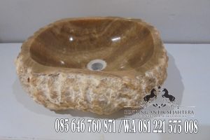 Wastafel Batu Onyx, Model Wastafel
