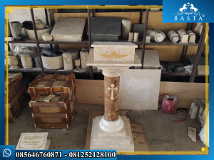 Mimbar Pastor Marmer Ukir dengan Desain Ekslusif untuk Gereja Mimbar Pastor Marmer Ukir dengan Desain Ekslusif untuk Gereja