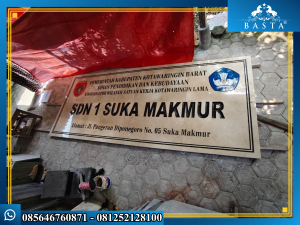 Design Papan Nama Sekolah Marmer Identitas Lembaga Design Papan Nama Sekolah Marmer Identitas Lembaga