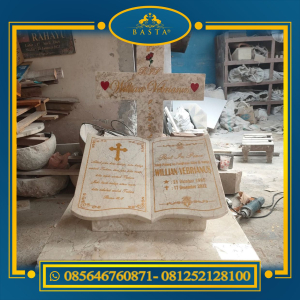 Design Terbaru Nisan Custom Marmer