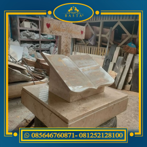 Gambar Nisan Buku Marmer Custom Minimalis