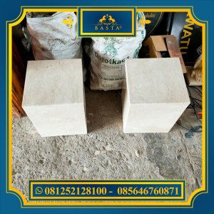 Desain Kursi Marmer Kotak Premium