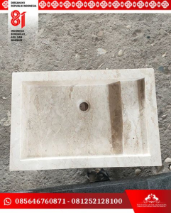 Wastafel Mamrer Kotak Natural Wastafel Mamrer Kotak Natural