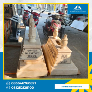 Design Makam Bokoran Marmer